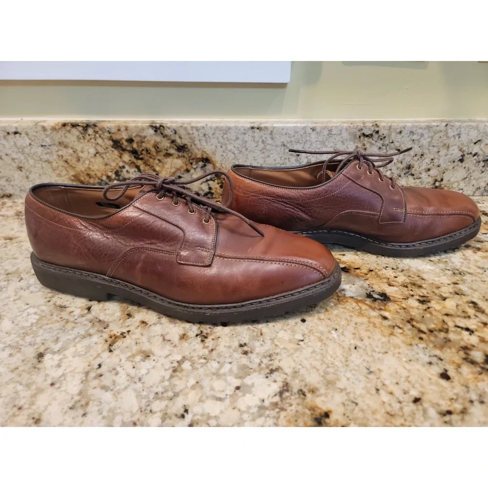 Allen Edmonds Brown Leather Mapleton Shoes size 11.5D